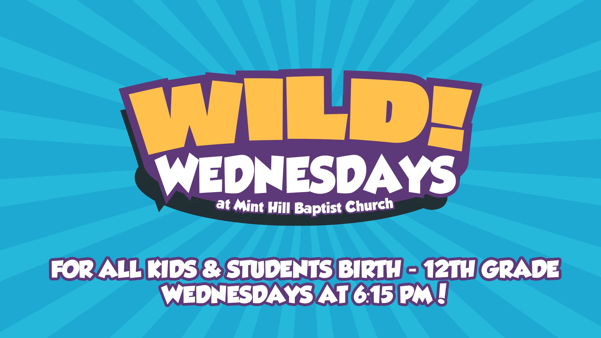 Wednesday Night Mint Hill Baptist Church
